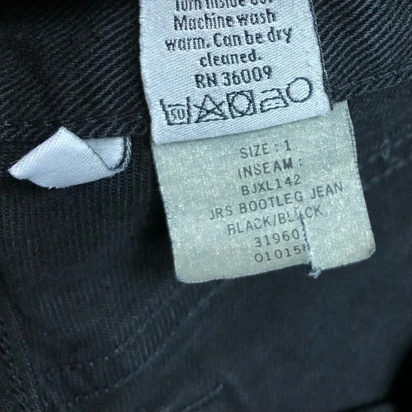 Calvin Klein Bootleg Jeans Juniors Unisex Size 1 - Picture 4 of 10